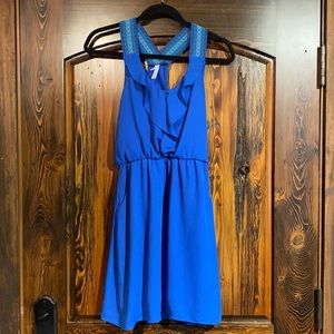 Target Xhilaration Tank Top Cobalt Blue Dress